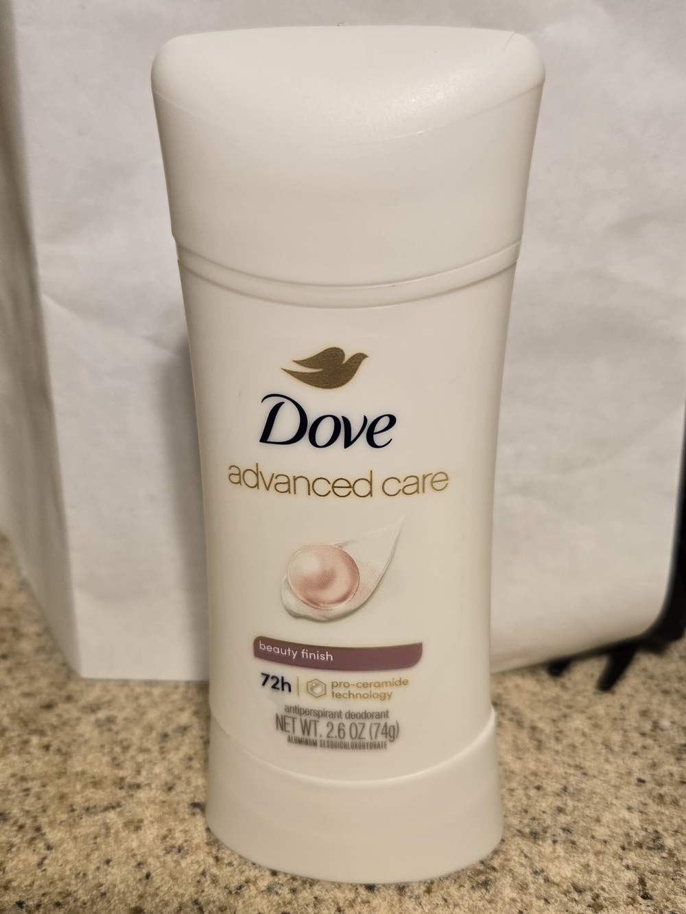 Dove Advanced Care Antiperspirant Deodorant - White